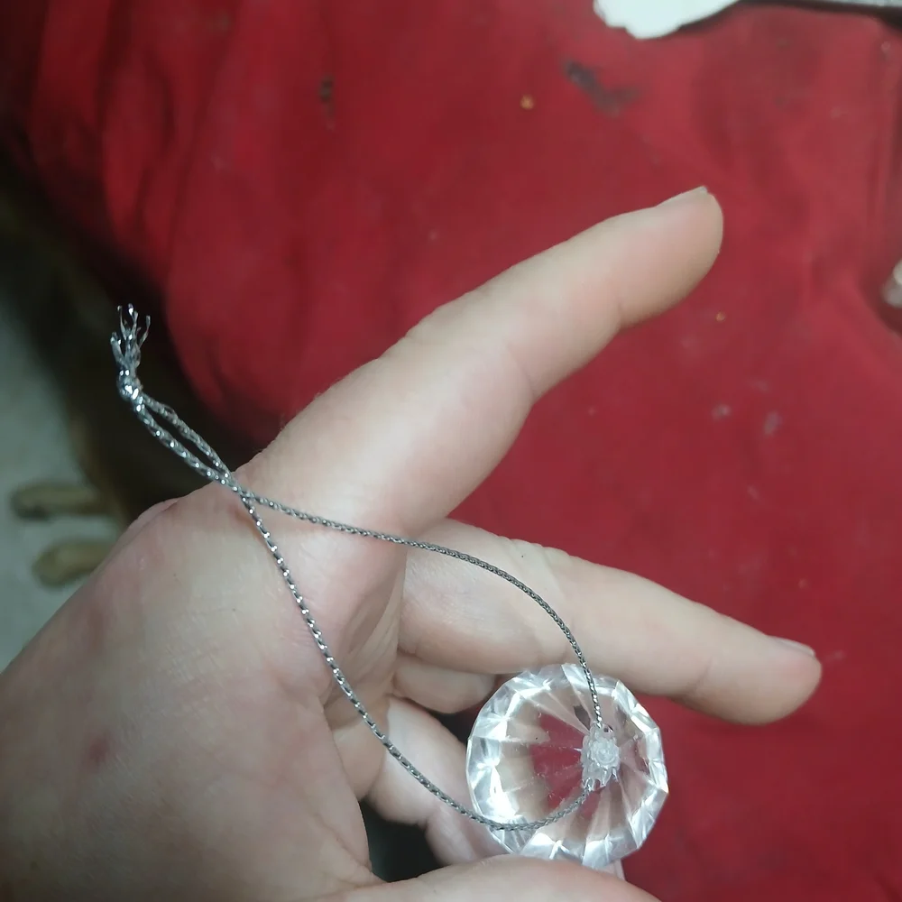 Target Clear Crystal Diamond-Shaped Ornament X2